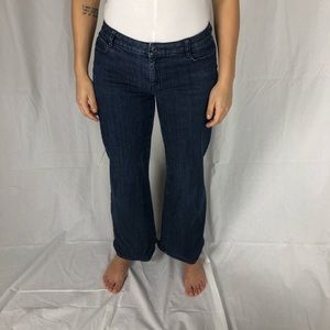 Michael Kors Wide Leg Blue Jeans size 8